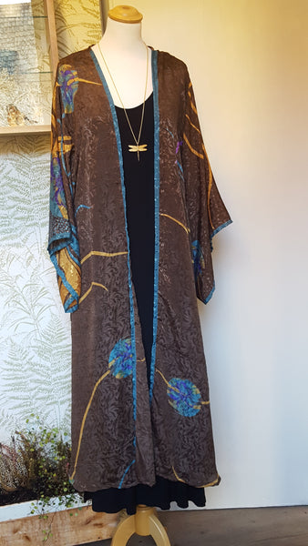 Annie long kimono/indian robe - BETTY & UMA UPCYCLED COLLECTION  #5