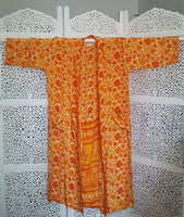 BETTY & UMA UPCYCLED COLLECTION - Betty long kimono/indian robe #008