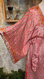 Aadhya long kimono/indian robe #15 - BETTY & UMA UPCYCLED COLLECTION
