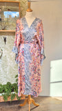 Aadhya long kimono/indian robe #17 - BETTY & UMA UPCYCLED COLLECTION