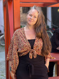 Uma kimono topp #39 - one size, passar S - L - Betty & Uma Upcycled Collection
