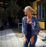 Uma kimono topp #61 - one size, passar S - L - Betty & Uma Upcycled Collection