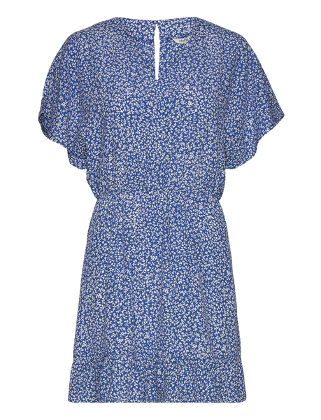 Mbym Ricali Dress in Carola Print Blue, blått mönster - 50% REA