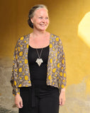 Uma kimono topp #27 - one size, passar S - XL - Betty & Uma Upcycled Collection