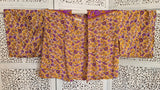 Uma kimono topp #23 - one size, passar S - XL - Betty & Uma Upcycled Collection