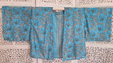 Uma kimono topp #3 - one size, passar S - XL - Betty & Uma Upcycled Collection