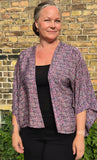 Uma kimono topp #30 - one size, passar S - XL - Betty & Uma Upcycled Collection