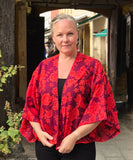 Uma kimono topp #29 - one size, passar S - XL - Betty & Uma Upcycled Collection