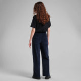 Dedicated Workwear Pants Vara Corduroy navy, black iris manchesterbyxor - 20% REA