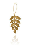 Bohemia Fern Medium Earring Mässing - 20% REA