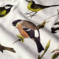 Dedicated T-shirt Visby Autumn Birds Off-White