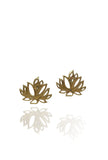 Bohemia Lotus Studs i Mässing - 30% rabatt