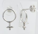 Venus studs, silver - Betty & Uma Collection - 30% REA