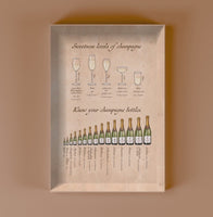 Water & Wines Pussel till Vuxna - Champagne 1000 bitar