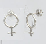 Venus studs, silver - Betty & Uma Collection - 30% REA