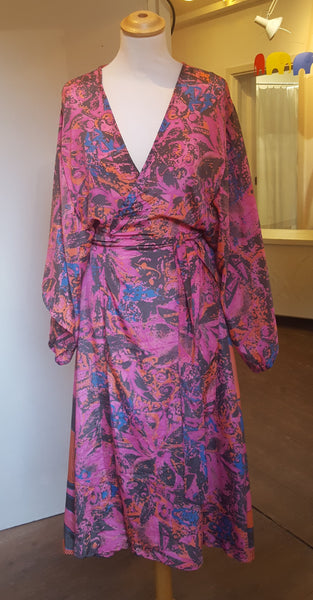 Annie long kimono/indian robe - BETTY & UMA UPCYCLED COLLECTION  #11