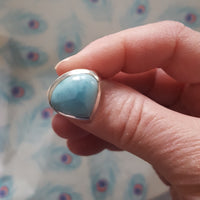 Ring med Larimar sten #2  - Betty & Uma Collection