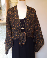 Uma kimono topp #2  - one size, passar S - XL - Betty & Uma Upcycled Collection