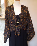 Uma kimono topp #2  - one size, passar S - XL - Betty & Uma Upcycled Collection