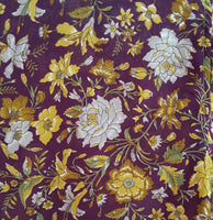 Uma kimono topp #4 - vinröd - one size, passar S - XL - Betty & Uma Upcycled Collection