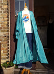 Annie long kimono/indian robe - BETTY & UMA UPCYCLED COLLECTION  #6