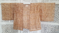 Uma kimono topp #16 - one size, passar S - L - Betty & Uma Upcycled Collection