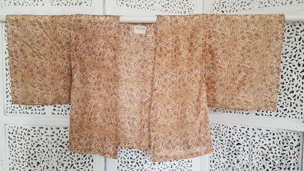 Uma kimono topp #16 - one size, passar S - L - Betty & Uma Upcycled Collection