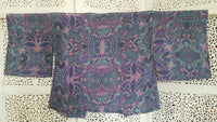 Uma kimono topp #18 - one size, passar S - L - Betty & Uma Upcycled Collection