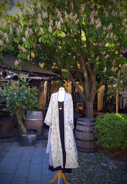 BETTY & UMA UPCYCLED COLLECTION - Betty long kimono/indian robe #005 -