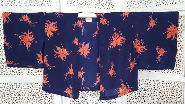 Uma kimono topp #24 - one size, passar S - L - Betty & Uma Upcycled Collection