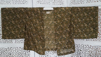 Uma kimono topp #38 - one size, passar S - XL - Betty & Uma Upcycled Collection