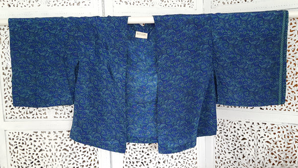 Uma kimono topp #23 - one size, passar S - L - Betty & Uma Upcycled Collection
