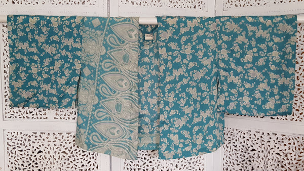 Uma kimono topp #21 - one size, passar S - L - Betty & Uma Upcycled Collection