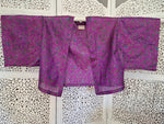 Uma kimono topp #65 - one size, passar S - XL - Betty & Uma Upcycled Collection