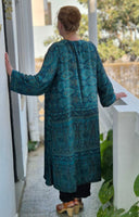 Bettina - vändbar kimono i rasgulla #3 - BETTY & UMA UPCYCLED COLLECTION