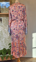 Aadhya long kimono/indian robe #17 - BETTY & UMA UPCYCLED COLLECTION