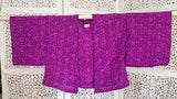 Uma kimono topp #50 - one size, passar S - XL - Betty & Uma Upcycled Collection