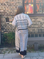 Betty long kimono/indian robe i mjuk rasgulla  #9 - 50% REA - BETTY & UMA UPCYCLED COLLECTION