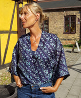 Uma kimono topp #61 - one size, passar S - L - Betty & Uma Upcycled Collection
