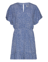 Mbym Ricali Dress in Carola Print Blue, blått mönster - NU: 300 kr REA
