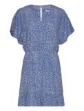 Mbym Ricali Dress in Carola Print Blue, blått mönster - NU: 300 kr REA