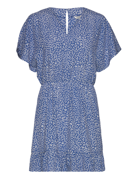 Mbym Ricali Dress in Carola Print Blue, blått mönster - NU: 300 kr REA