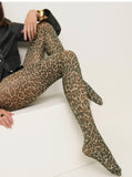 Swedish Stockings Sofia Leo Tights in 60 Den in Brown/Black - Nu: 100 kr - sista paret i stl Small