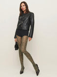 Swedish Stockings Sofia Leo Tights in 60 Den in Brown/Black - Nu: 100 kr - sista paret i stl Small