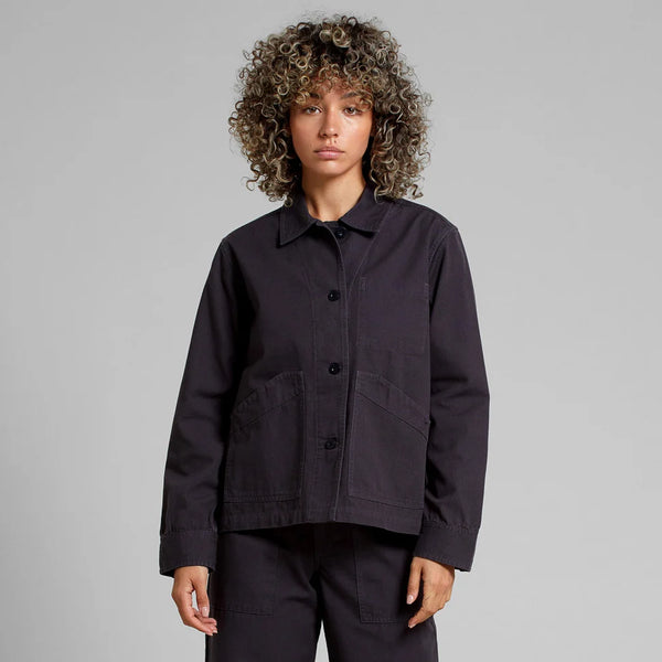 Dedicated Jacket Stiby Canvas Phantom Black - 20% REA