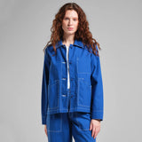 Dedicated Jacket Stiby Canvas Surf Blue