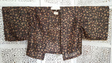 Uma kimono topp #54 - one size, passar S - L - Betty & Uma Upcycled Collection