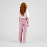 Dedicated Workwear Pants Vara Corduroy lilac , ljungrosa manchesterbyxor - S, M & L - i lager inom kort!
