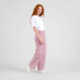Dedicated Workwear Pants Vara Corduroy lilac , ljungrosa manchesterbyxor - S, M & L - i lager inom kort!