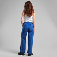 Dedicated Workwear Pants Vara Surf blue